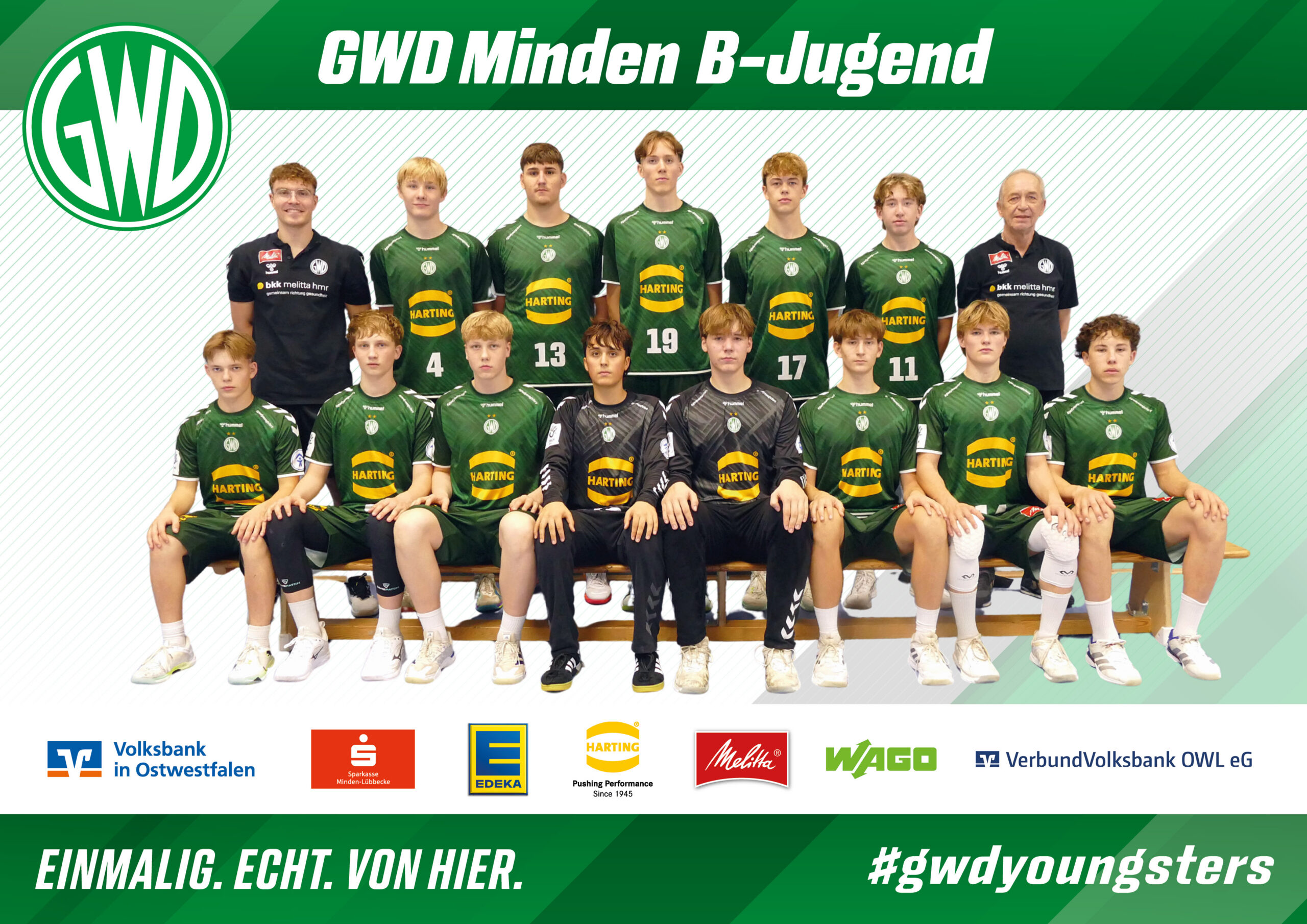 Mannschaftsfoto GWD B 2026:2027